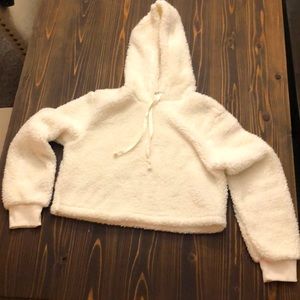 Fluffy Cropped Sweater